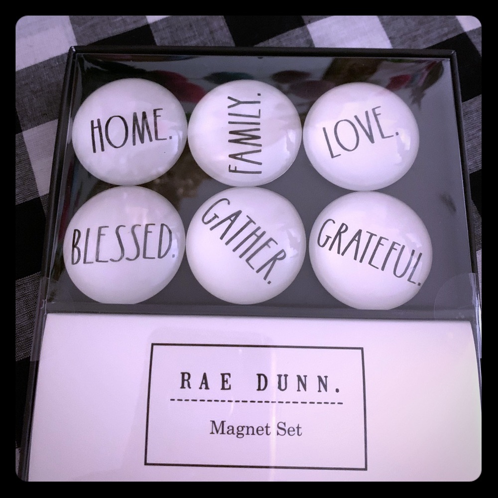 Rae Dunn Magnet Set
